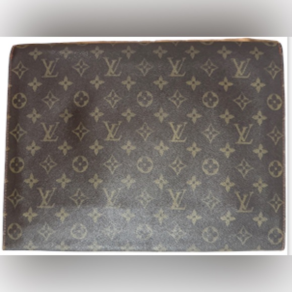 Louis Vuitton Ministre Porte Monogram Vintage Portfolio Document Briefcase RARE! - Picture 15 of 16